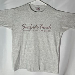 Surfside Beach South Carolina Jerzees USA Made Adult Graphic Tee Size XL